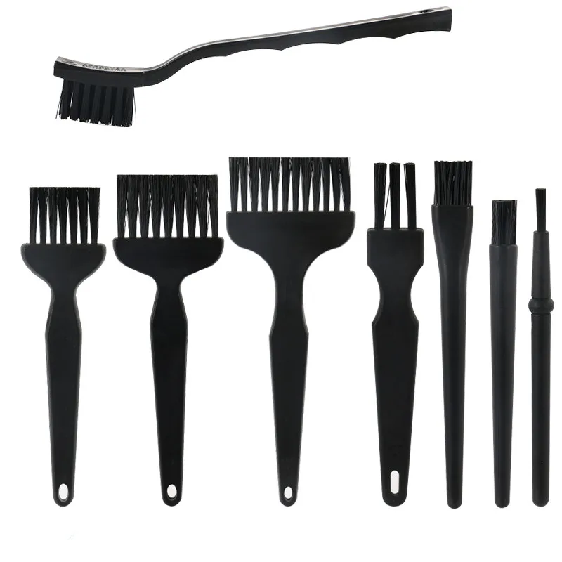 

8pcs Anti Static Brush ESD Safe Cleaning Brush Tool BGA PCB Board Cleaning Dusting Electrostatic Brush Multi-purpose Repair Tool