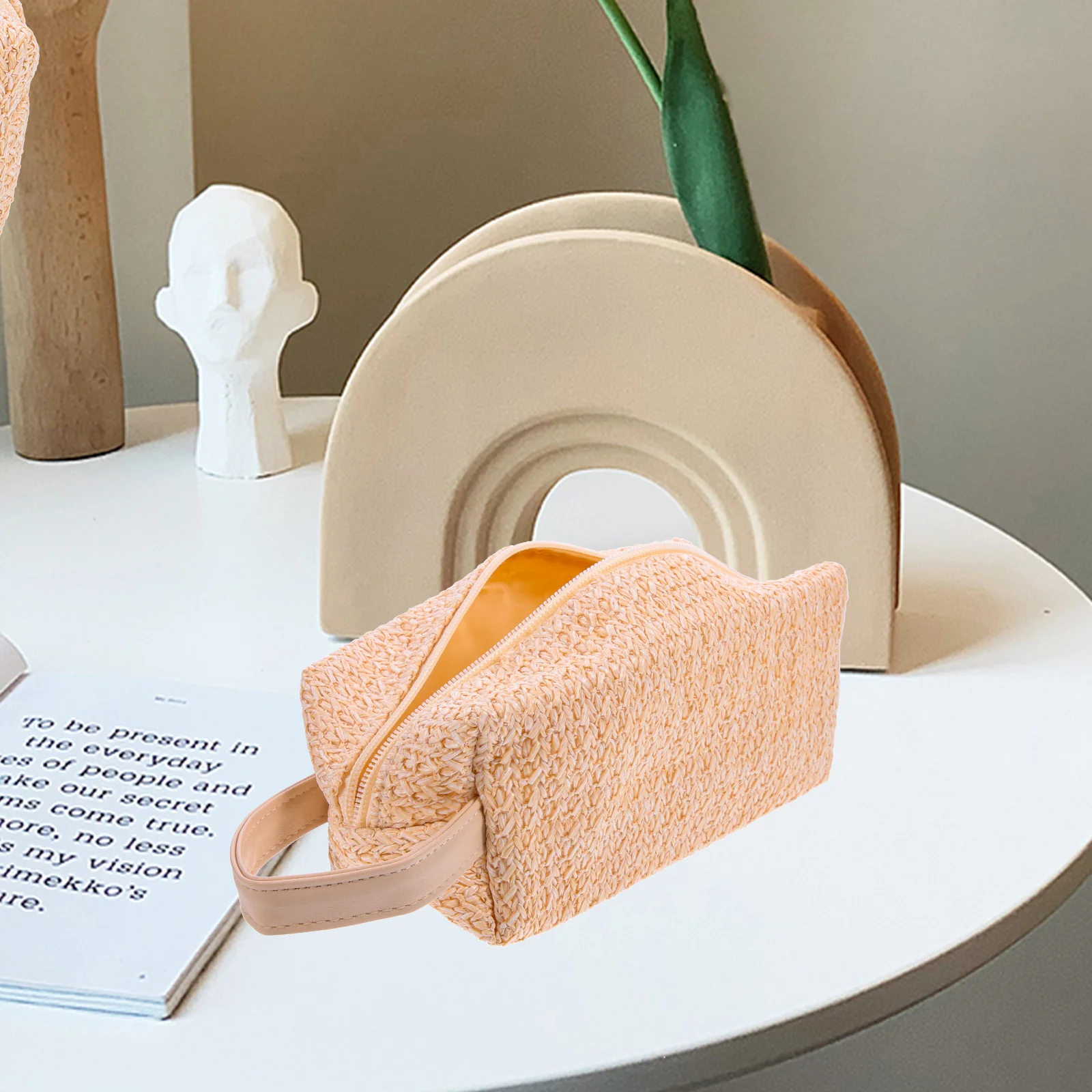 

Portable Large Capacity Bag Travel Toiletry Pouch Makeup Organizer Lightweight Waterproof Daily and Camping Essentials