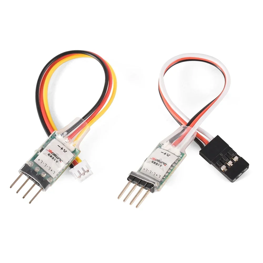 Picture 5: DUMBORC 3CH LED Lamp Light Controller Switch Panel System Turn on/off ZH1.5/JR Plug for RC Mini Car Vehicle Fixed-wing Aircraft