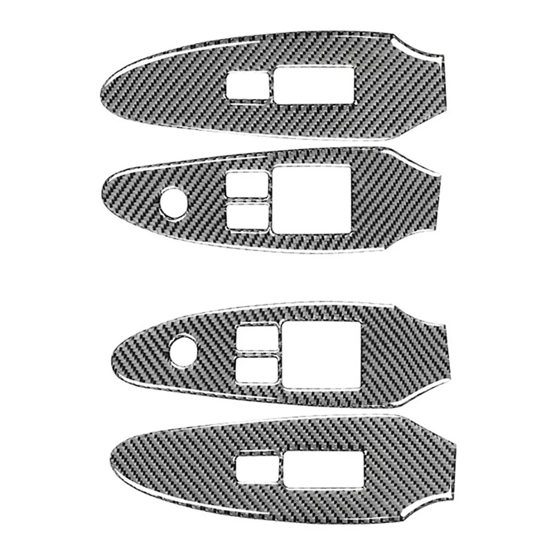 Adesivo della copertura del pannello di controllo dell'ascensore della finestra della porta per Nissan 370Z accessori per auto interni modificati in edizione di base