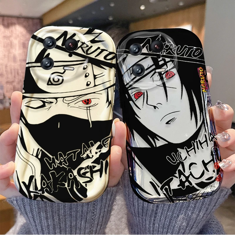 N-Naruto TPU Cartoon Case for Xiaomi Mi 14 13 12 11i 5G Pro Lite POCO X6 X5 X4 X3 NFC GT 5G F6 F5 F4 F3 M4 M3 Pro Silicone Cover