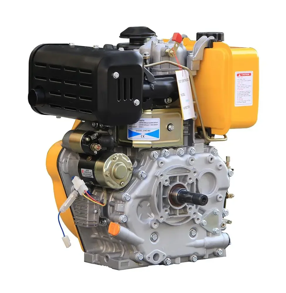 

Hot sales 10HP air-cooled diesel engine for sale 186FA
