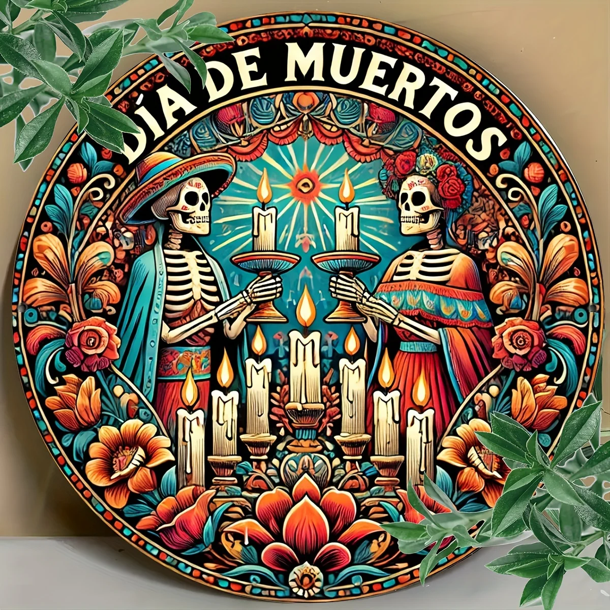 1Pc Vintage Dia De …