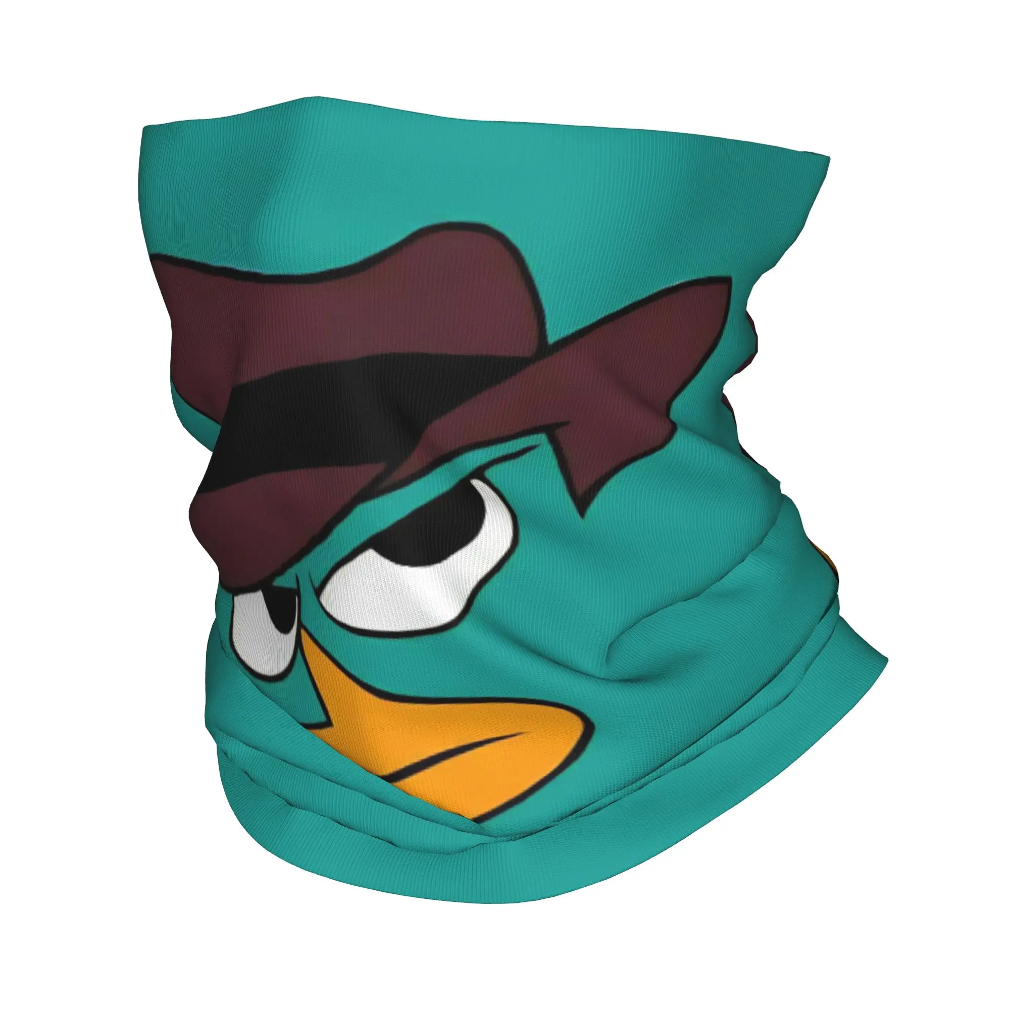 

Perrys Platypuse Bandana Neck Cover Printed Cute Duck Mask Scarf Multi-use Face Mask Fishing Unisex Adult Windproof