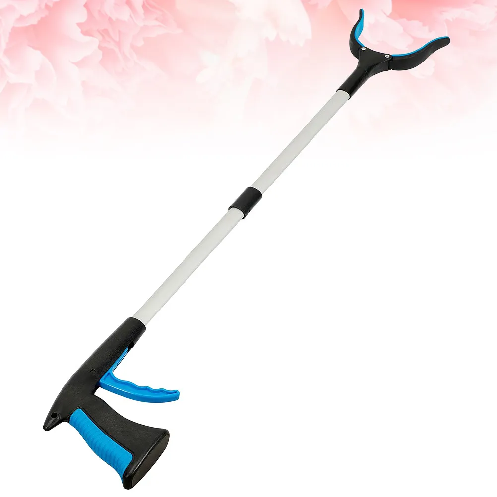 

Foldable Trash Picker Grabber Reacher Tool High Strength Clamp Reach Grab Litter Up Tool Garden Cleaner Helper for Disabled