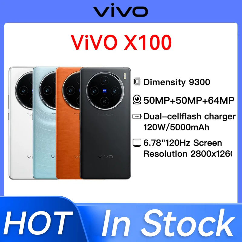 New Original VIVO X100 5G 6.78