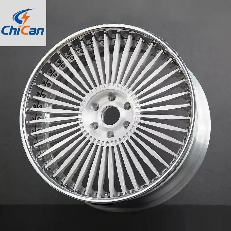 

【2026】Колёсные диски Chican Custom Forged 19-26 дюймов, матовое серебро, с индивидуальным логотипом, из сплава 6061T, для моделей S-класса и Maybach