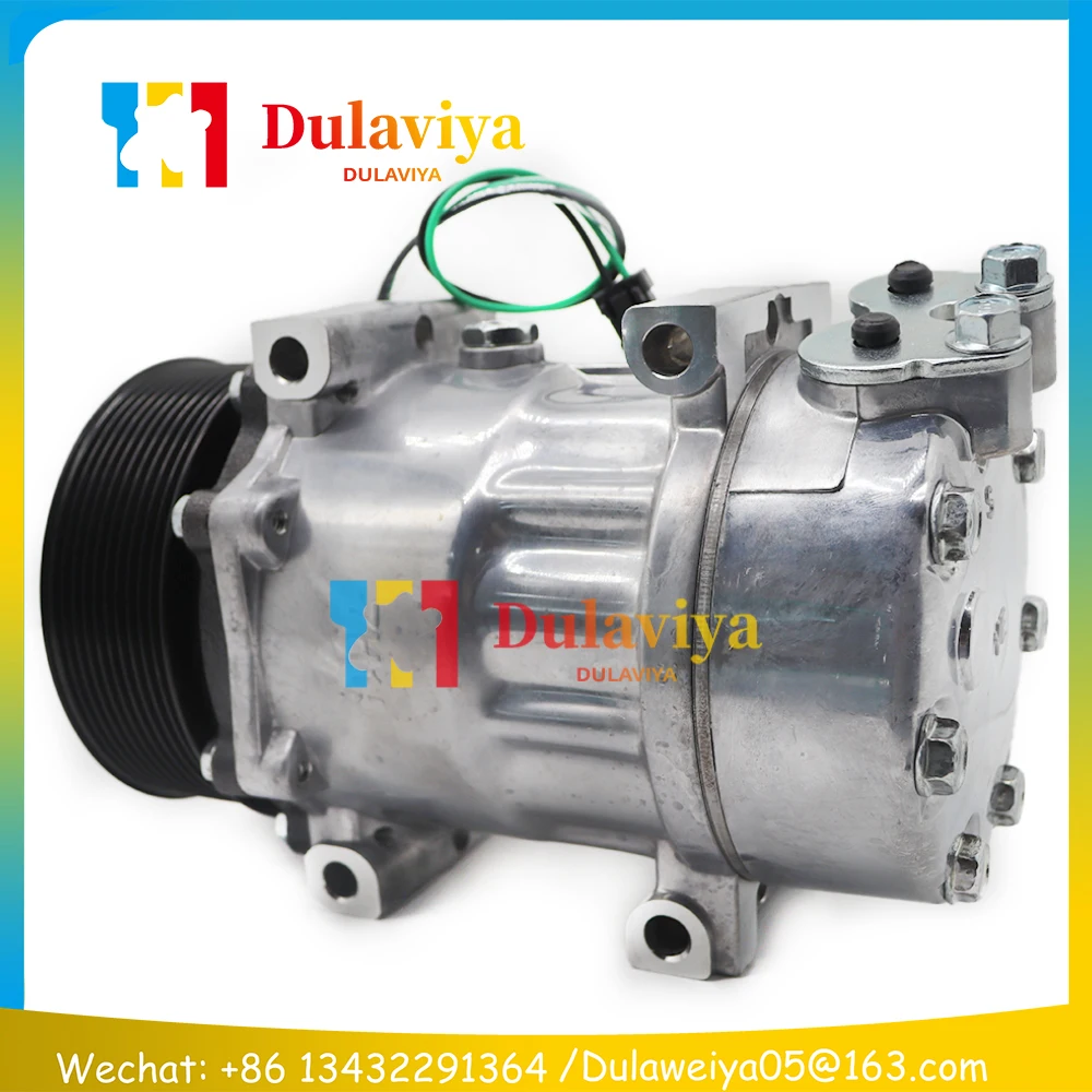 

SD7H15 A/C Air Conditioning AC Compressor Cooling Pump for Scania P G R T series PV8 P470 P380 P480 1888033 1853081 SANDEN 8290