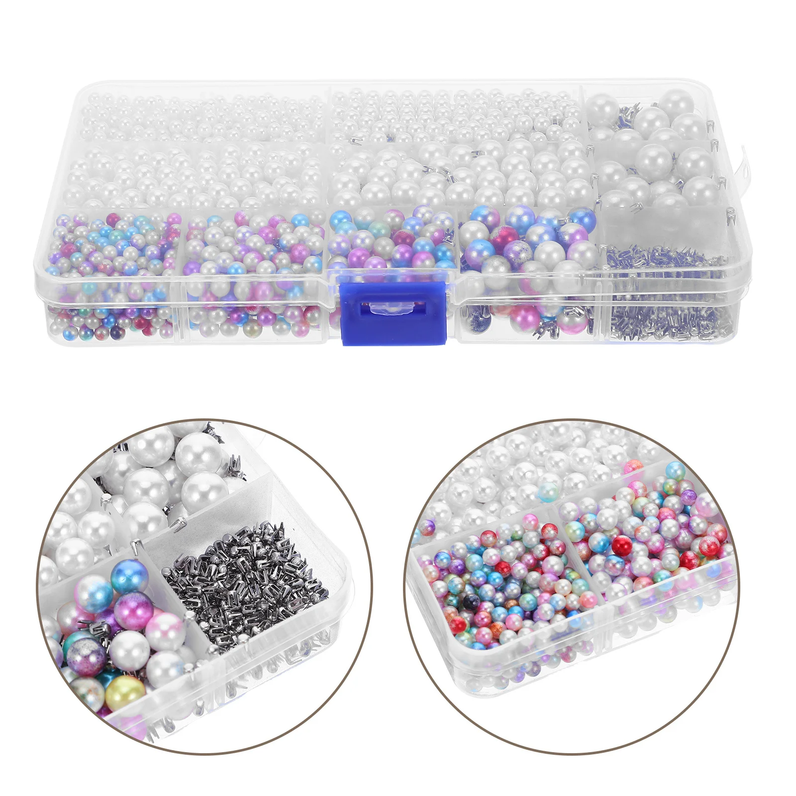 

1Set Portable Bead Setting Machine Manual Pearl Setting Tool Handheld Bead Riveting Press for DIY Jewelry Craft Pearls Rivet