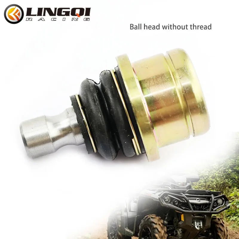 LINGQI RACING Alloy 14mm Lower Arm Steering Knuckle Ball Joint Head For 50cc 70cc 90cc 110cc 125cc 150cc 200cc 250cc Motorcycle