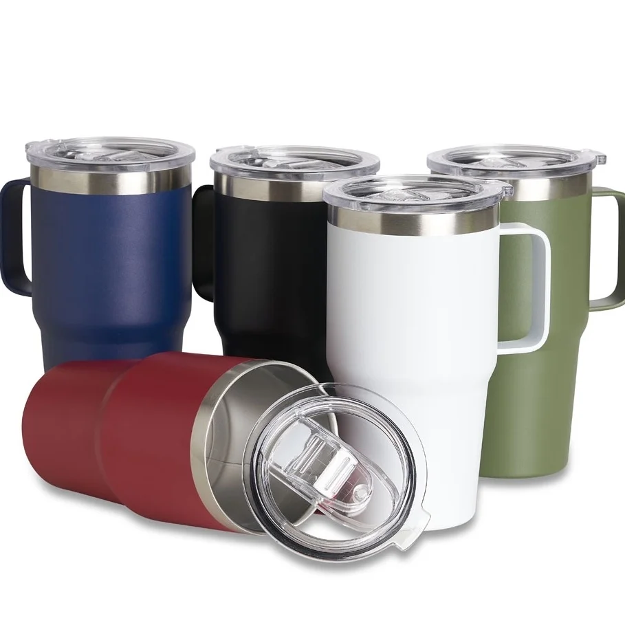 700 ml Inox Thermal Mug With Lid Ideal for Coffee Tea Water Beer