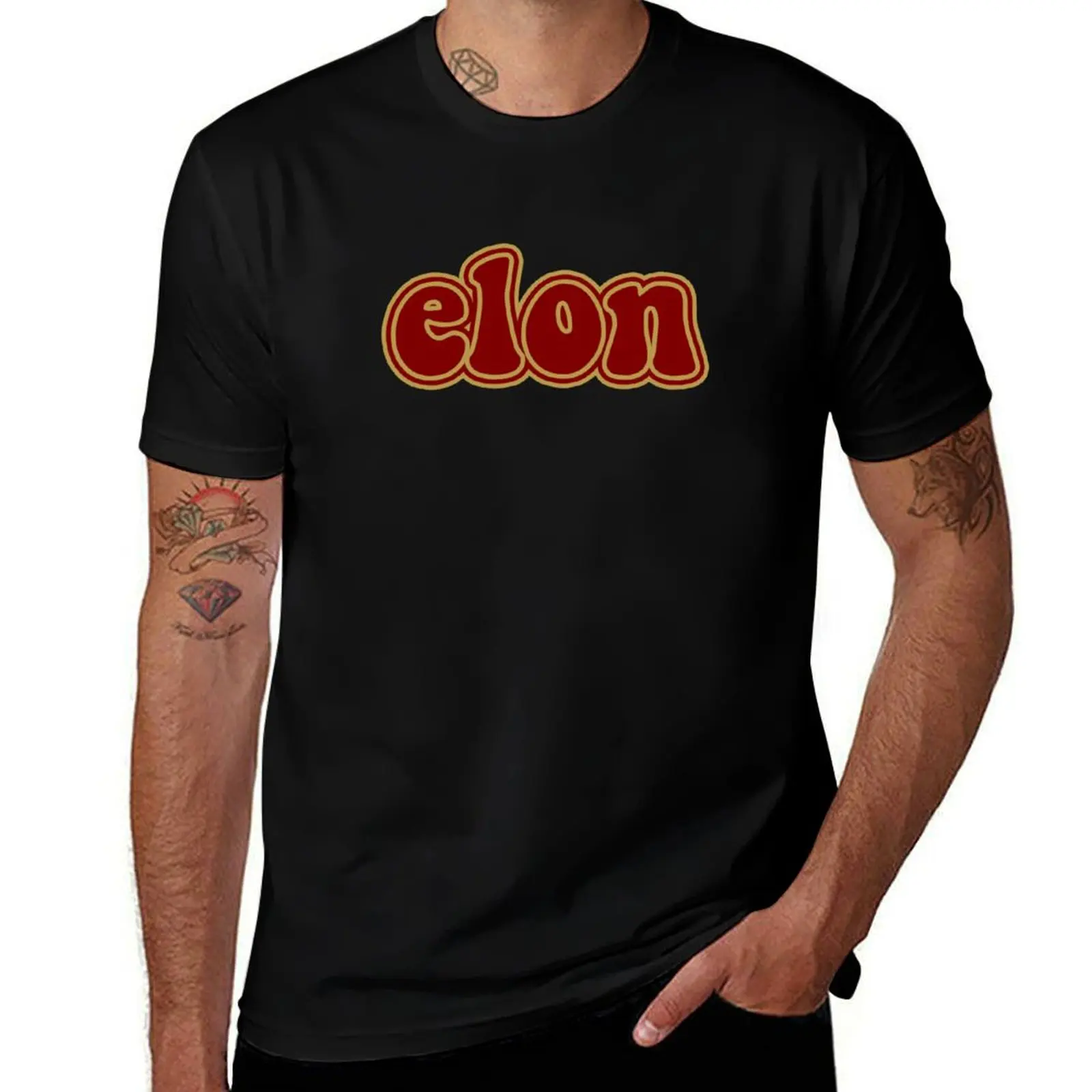 elon university T-Shirt Labor Work Casual T-Shirt