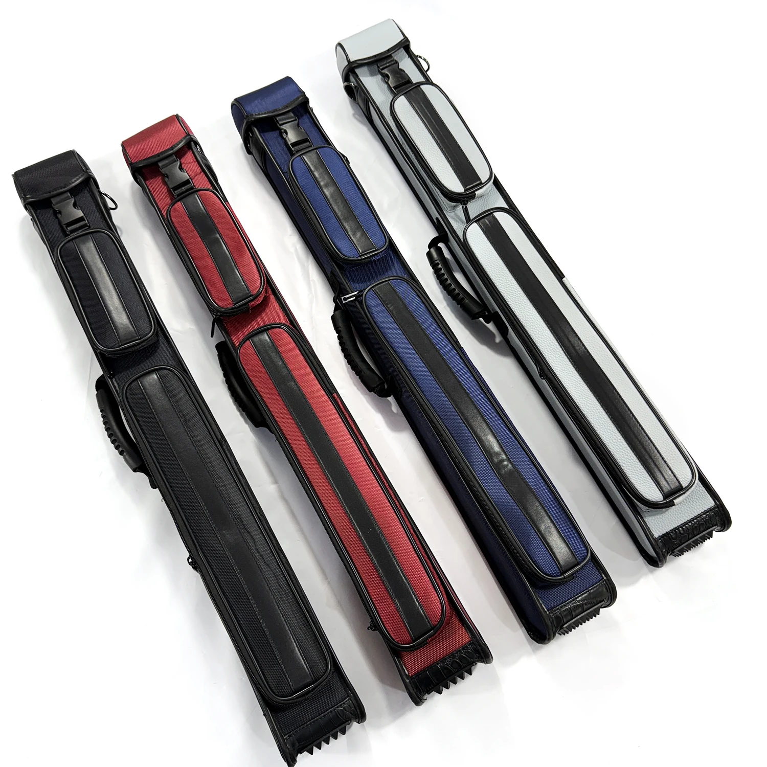 

2025 Newest Fashion 5 Holes 2B3S Billiard Pool Cue Bag Cue Case for Carrying 1/2-pcPool Cue