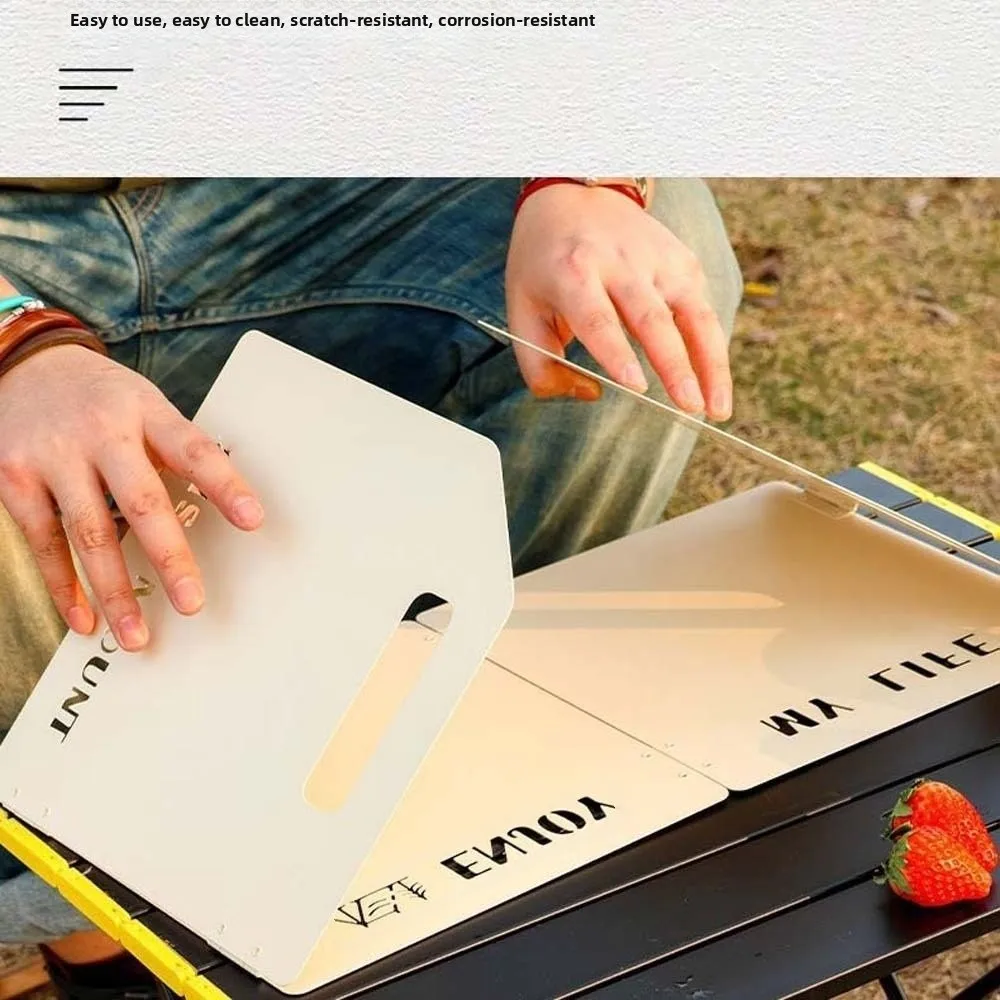 

Four Folding Stove Wind Shield Windproof Lightweight Cookware Windshield Solid Color Portable Cooker Wind Protection Hiking