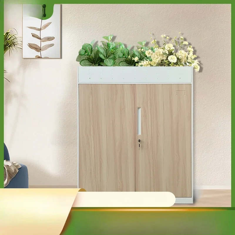 

Storage Cabinet Flower Bed Cabinet Outdoor Storage Flower Growing Multifunctional Integrated Steel Waterproof Outdoor Hotel