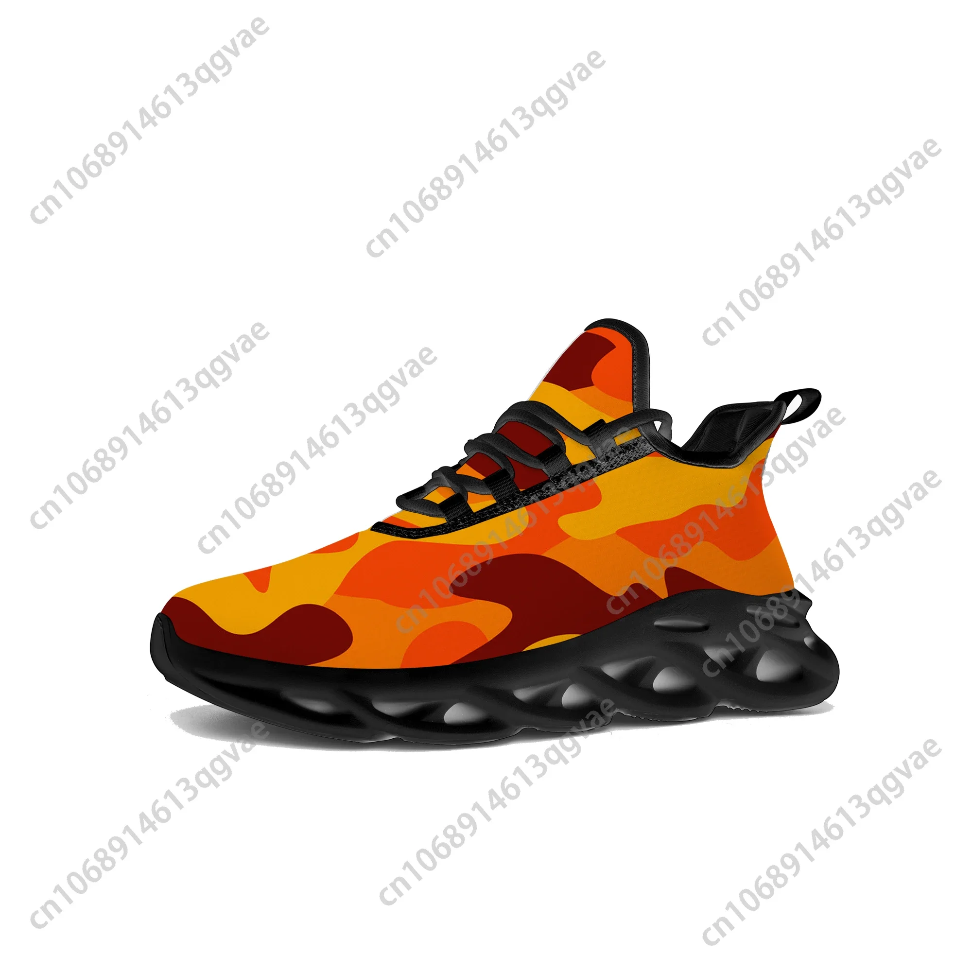 Camo Force Flats Sneakers Mens Womens Army Camouflage Sports Running High Quality Sneaker Lace Up Mesh Footwear Tailor-made Shoe