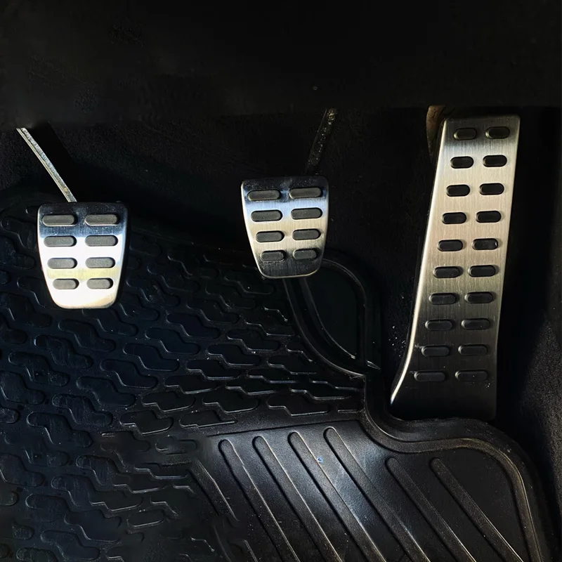 Stainless Steel Car Foot Pad For Kia Sportage NQ5 2023 Accessories 2022 5 Brake Non-slip No Drilling Restfoot Pedals Protection