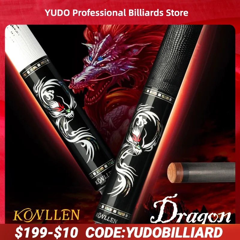 

Палочка для бильярдного кия KONLLEN AING из углеродного волокна с наконечником 12,5 мм, инкрустация морской оболочки, 3/8*8 пин и расширение для бильярдных киев