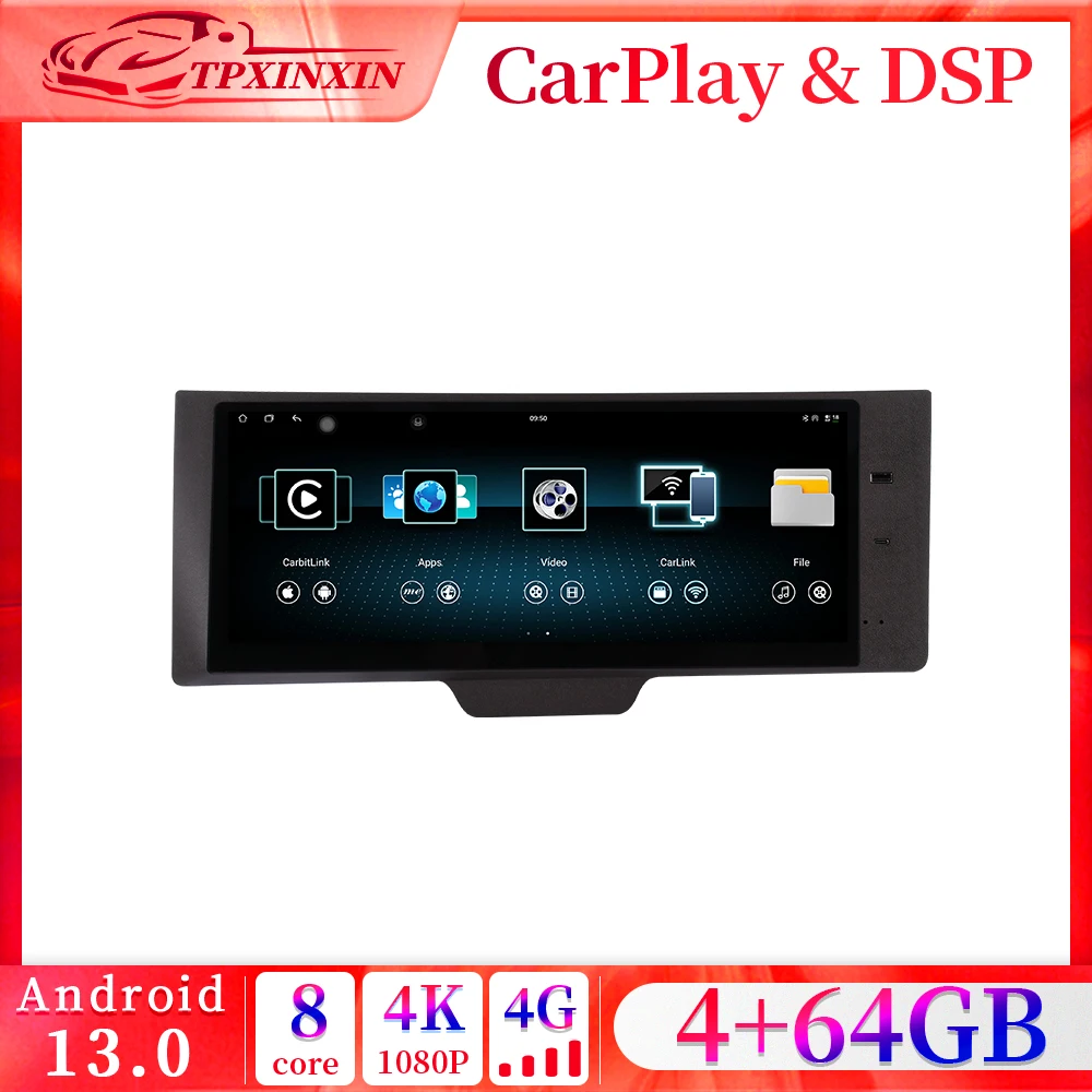 17 "أندرويد 13.0 شاشة مساعد الطيار اللمس ل دودج رام 1500 2500 2013-2018 مشغل وسائط متعددة راديو السيارة ستيريو نظام تحديد المواقع نافي رئيس وحدة