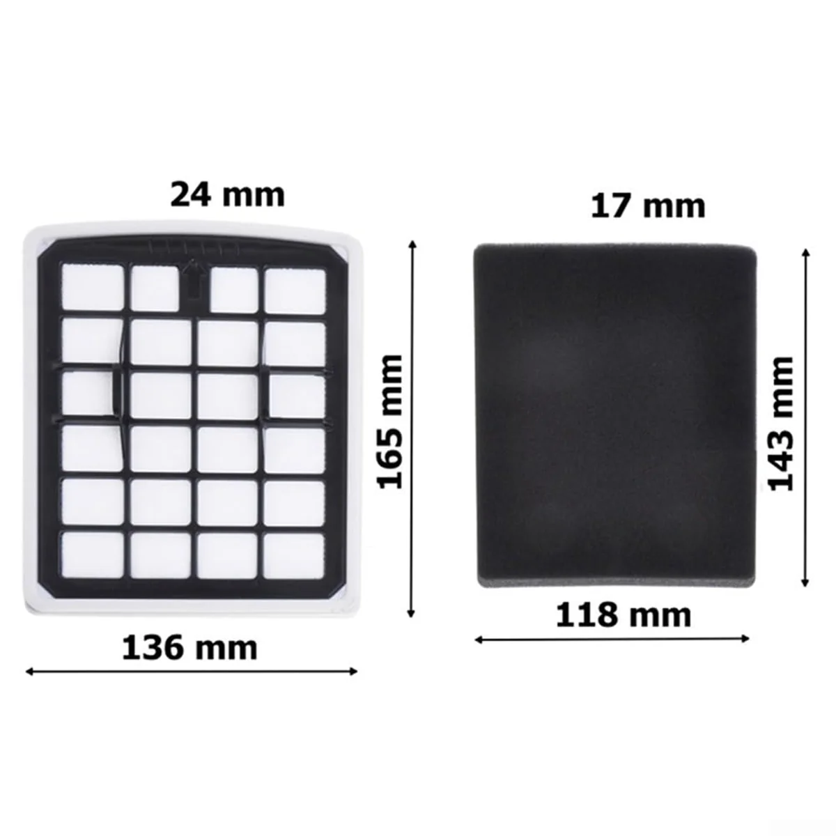 popular HEPA Filter 90946 for Aldi 800820 Easy-Home for Eureka Apollo AK9/AK10 Vacuum Cleaner Motor Protection Filter