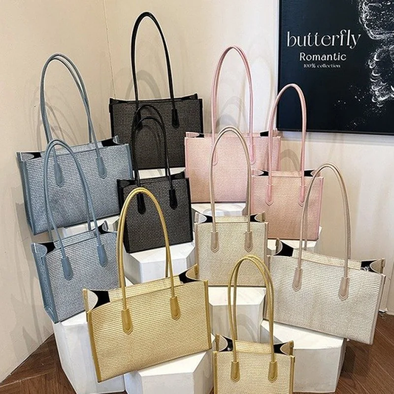 

Fashionable Leather Women's Shoulder Bag High-End Luxury Brand Trendy Design Daily Commuter Vintage Casual Bag​