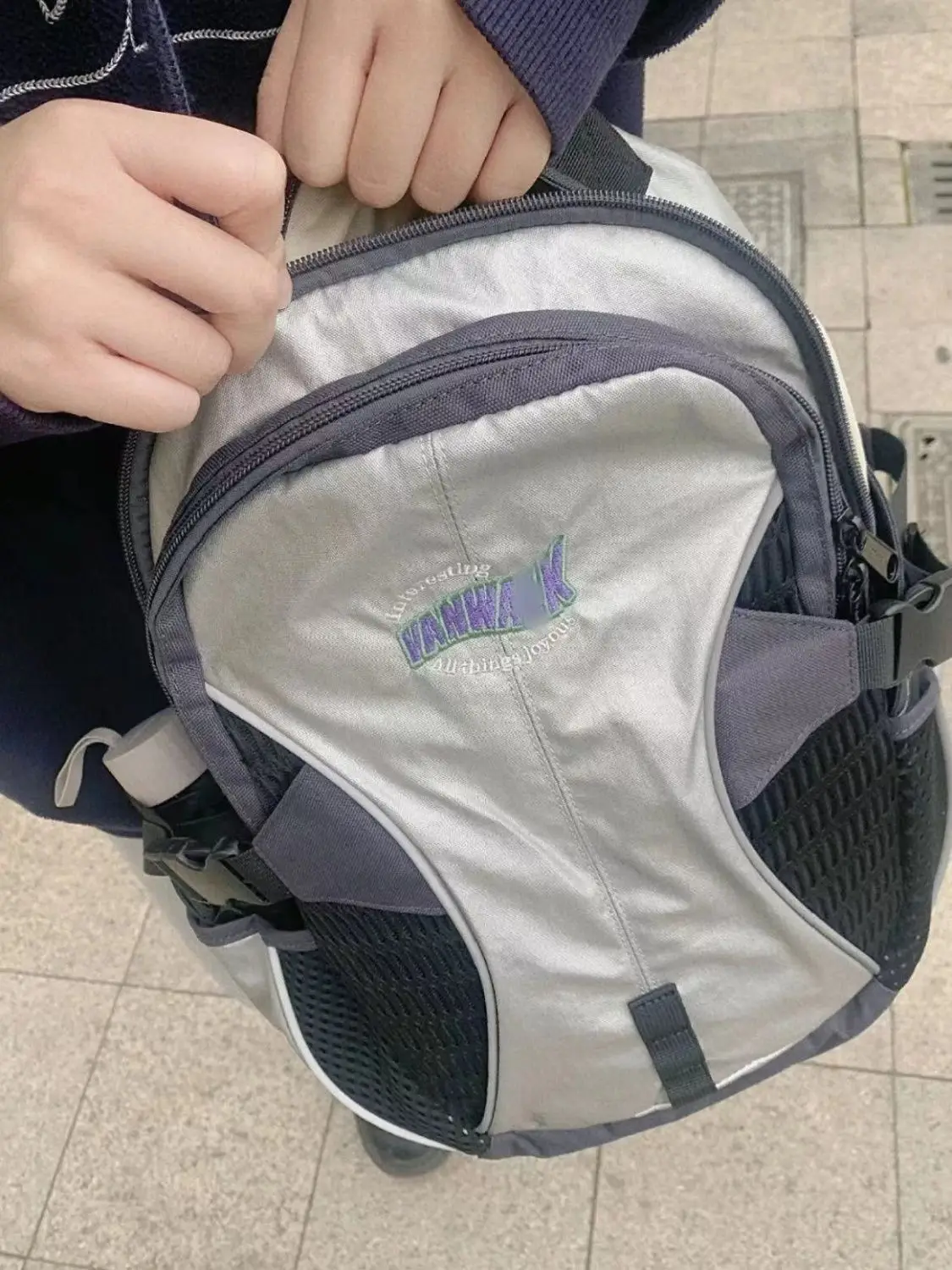 Torby szkolne Unisex Y2k modna w stylu amerykańskim koreańskich kobiet plecak codzienne torba na książki listowe o dużej pojemności dla ucznia