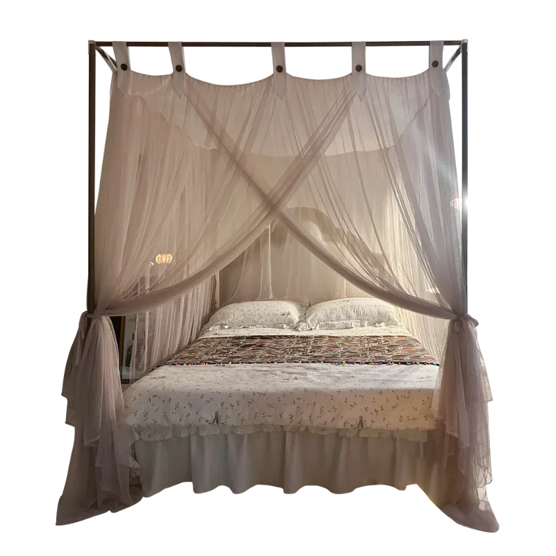 Light luxury princess style special encrypted mosquito net palace household floor mosquito net
