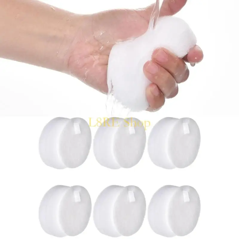 L8RE 6 Pack Sponge Filter Household Vacuum Part Sponge Vacuum Filter Component
