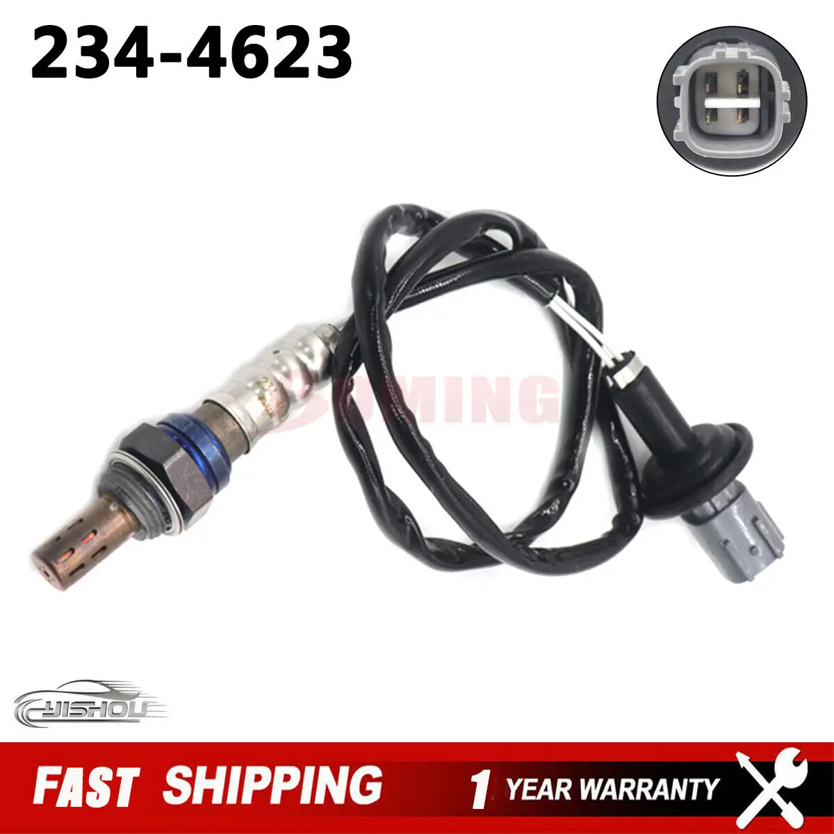 234-4623 Sensor Oksigen Lambda Rasio Bahan Bakar Udara Hilir Baru untuk 1992-2011 Toyota Prius Camry Celica Matrix Sienna Lexus GS430