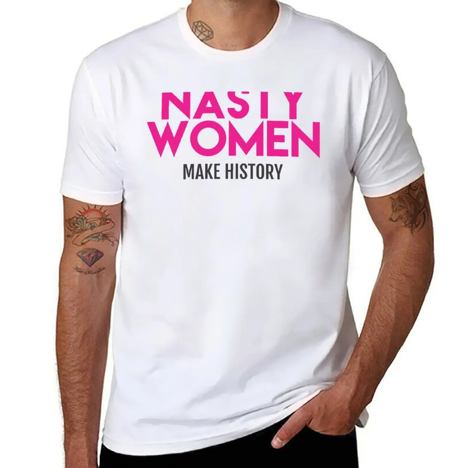 

t for shirts (Pink) shirts funny men t dark Make Women casual man T-Shirt History Nasty humor