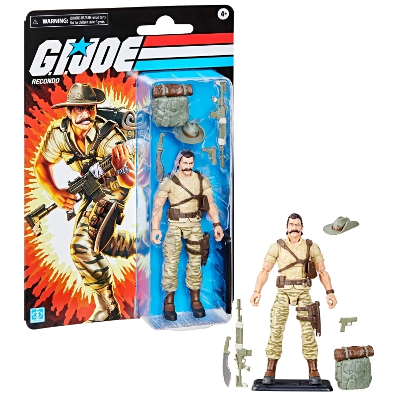 

[Spot] Hasbro G.I. Joe Special Forces, retro hanging card 6 inches, LeCando, movable doll