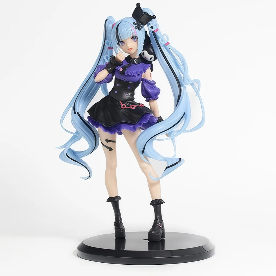 Neue Anime Hatsune Miku Utau Kasane Vocaloid Trio-Try-iT Vocaloid Actionfigur Modell Spielzeug Niedliches Action-Modell PVC Sammlerstück Geschenk