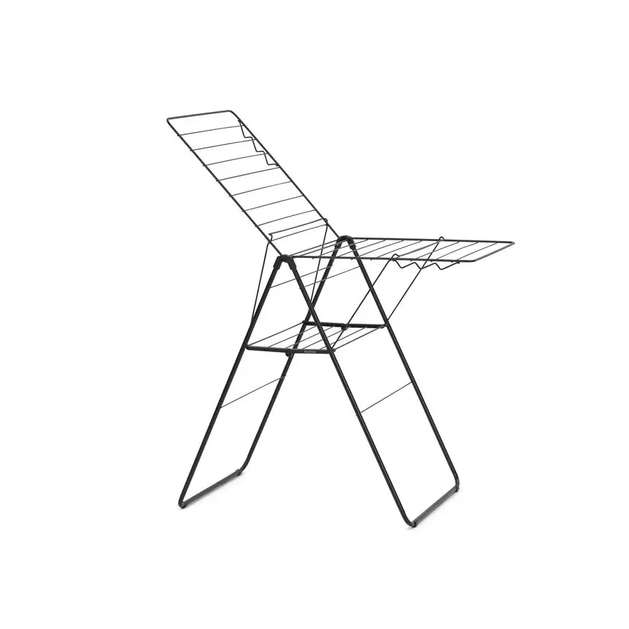 

Сушилка для белья HangOn, 67 футов, матовая, черная, компактная, складная, регулируемая, для внутренней одежды из нержавеющей стали, лошадь