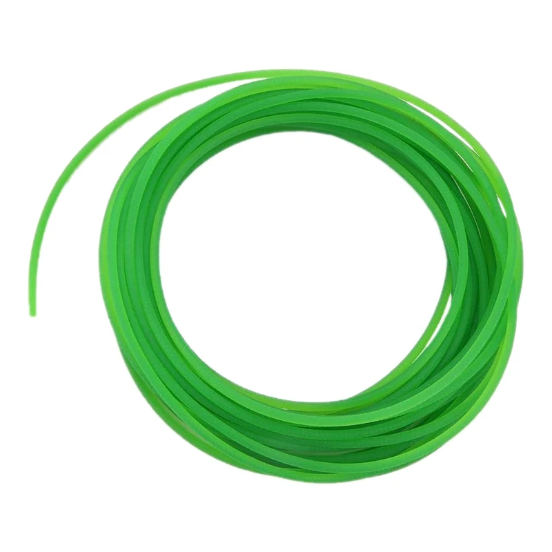 Hot 3Mm10m High-Performance Urethane Round Belting Green Rough Surface PU Polyurethane Round Belt For Drive Transmission