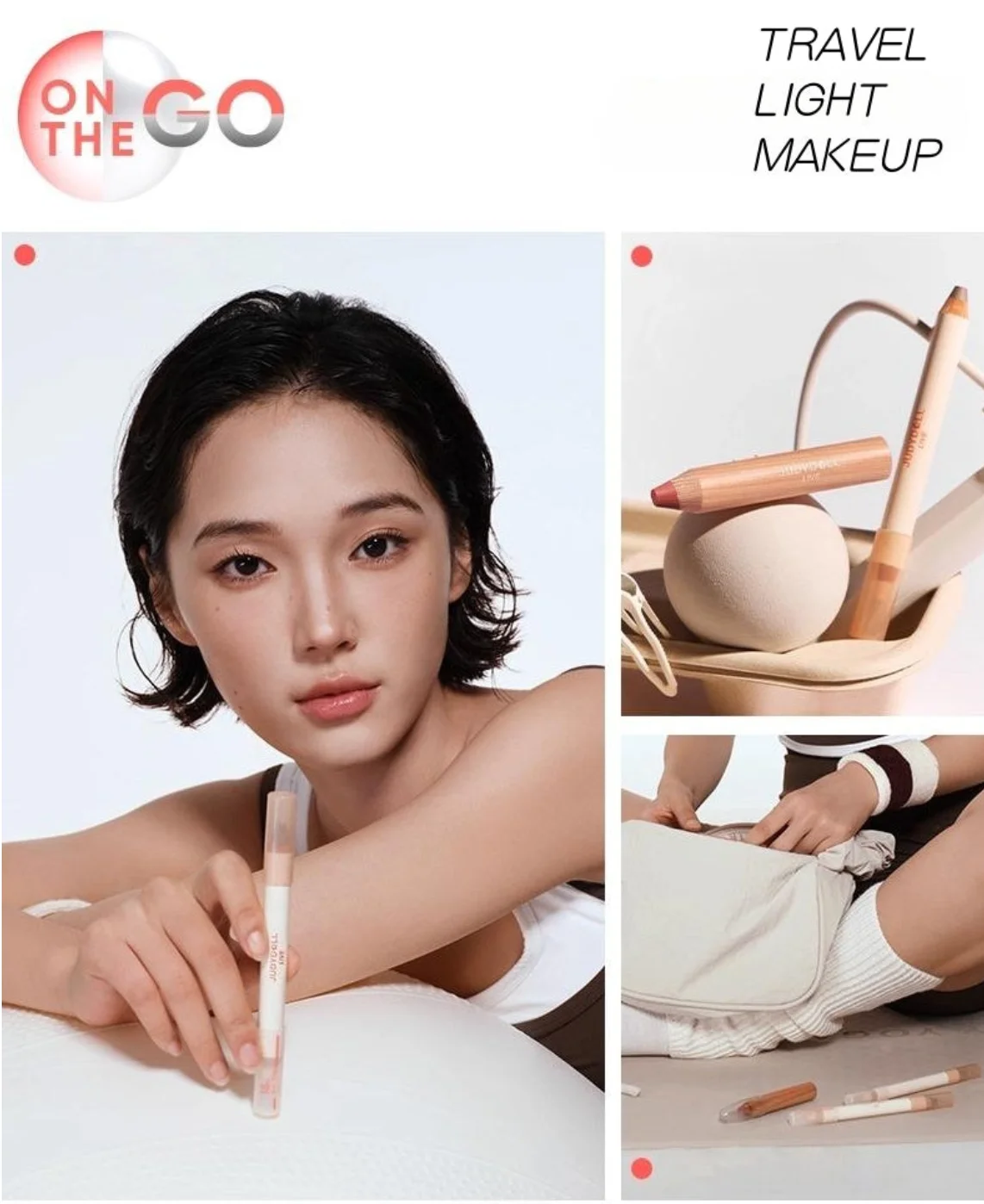 JUDYDOLL نغمتين لايف تسليط الضوء على كونتور عصا 5 جرام ظلال الوجه تمييز ماتي الطبيعة 100% مستحضرات التجميل الأصلية ماكياج