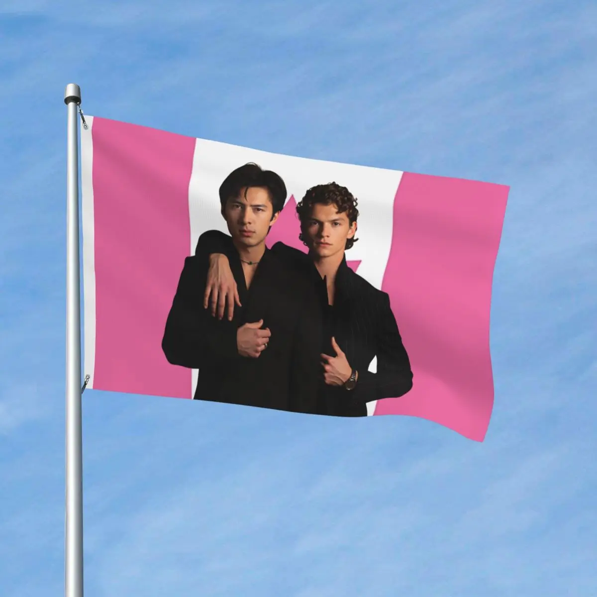 Heated Rivalry Flags Vivid Color Indoor Outdoor Banner Shane Hollander Ilya Rozanov Polyester Hanging Decoration 90x150cm