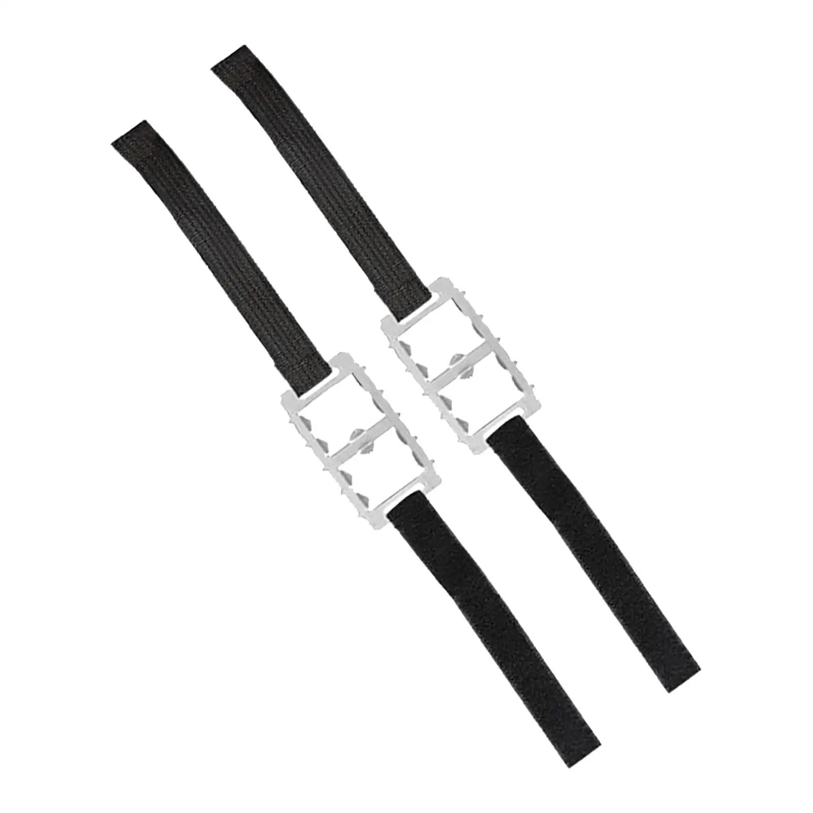 2x Ice Snow Grippers Ice Cleats Non Slip Snow Grips Crampons for Hiking Boots for Walking Mountaineering Outdoor Activities