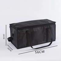 40L Oxford Cloth Outdoor Thermal Insulation Bag Waterproof Large-capacity Picnic Bag Portable Shoulder Span Storage Bag