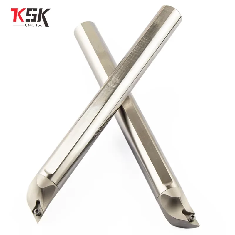 1PCS H08J H10K H12L H14M H16Q SDXCR SDUCR Strumento di tornitura antivibrante in acciaio ad alta velocità integrale per inserto in metallo duro DCGT/DCMT