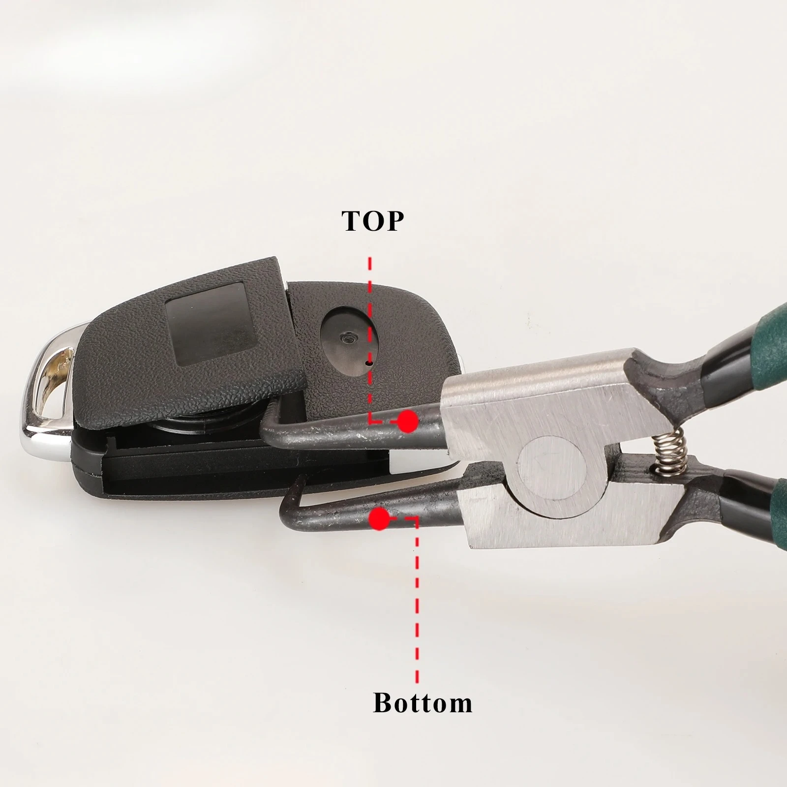 

7Inch Car Remote Control Key Case Disassembling Locksmith Tools Auto Keyless Circlip Snap Ring Pliers Repair Tool