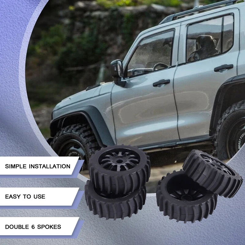 Hsp Hpi baja用電動ロードバギー,1/8 rc,4個。