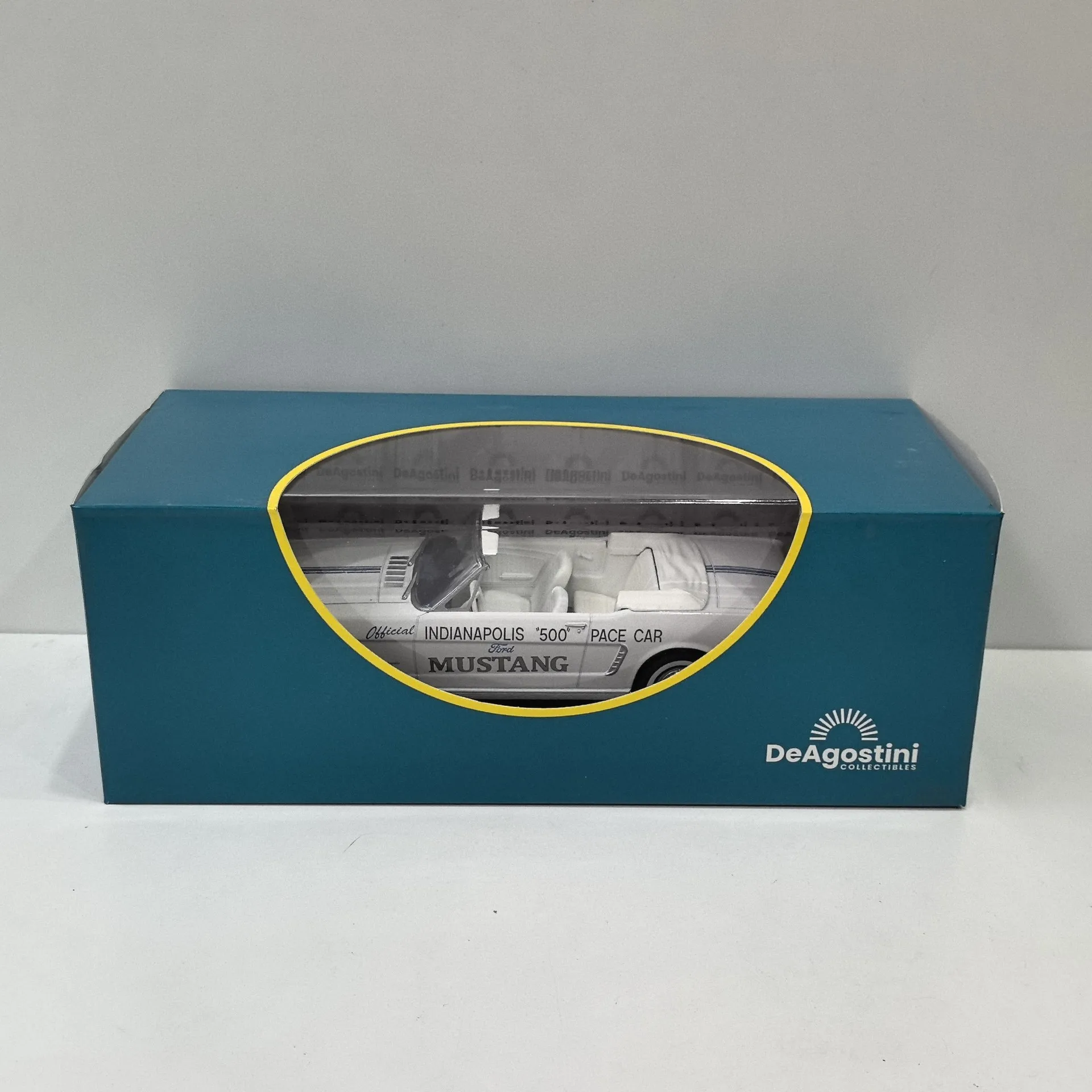 

Diecast DEA 1/24 Scale FORD MUSTANG 500 1964 Alloy Car Model Collectible Toy Gift Souvenir Display Ornament