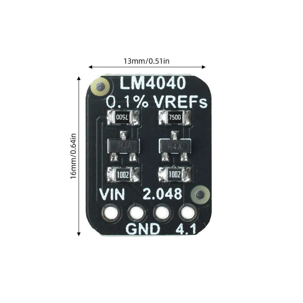LM4040 Voltage Reference Module for ADC Multimeter DC5V-12V Dual Parallel High Precision Reference Board 2.048V 4.096V Output