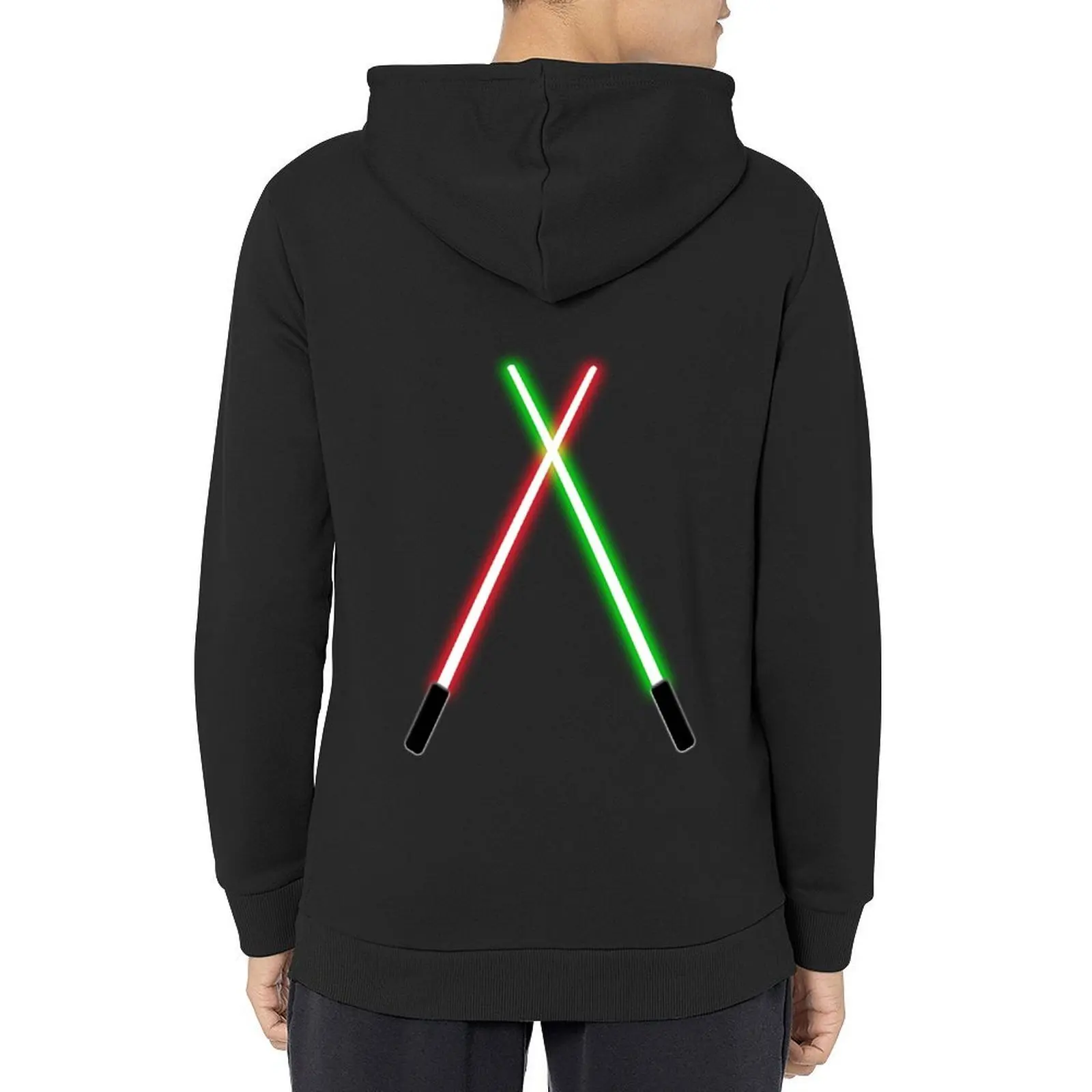 

Lightsabers Hoodie men's clothing autumn jacket men anime clothing aesthetic clothing tracksuit men