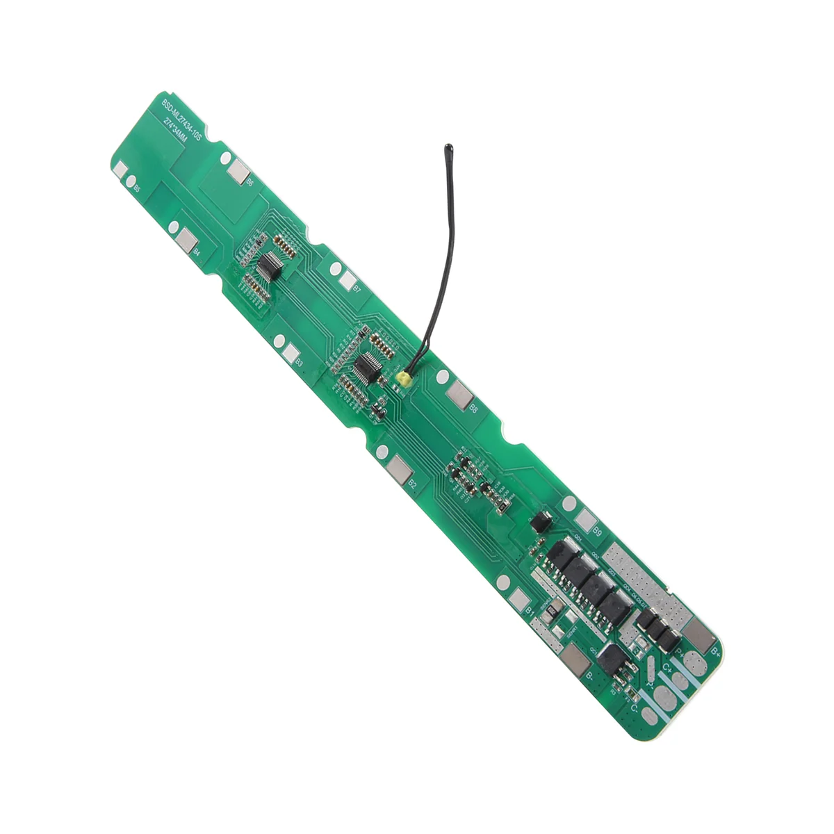 10S 36V BMS 15A Lithium Battery Protection Board Different Port for Electric Scooter 18650 Battery Pack