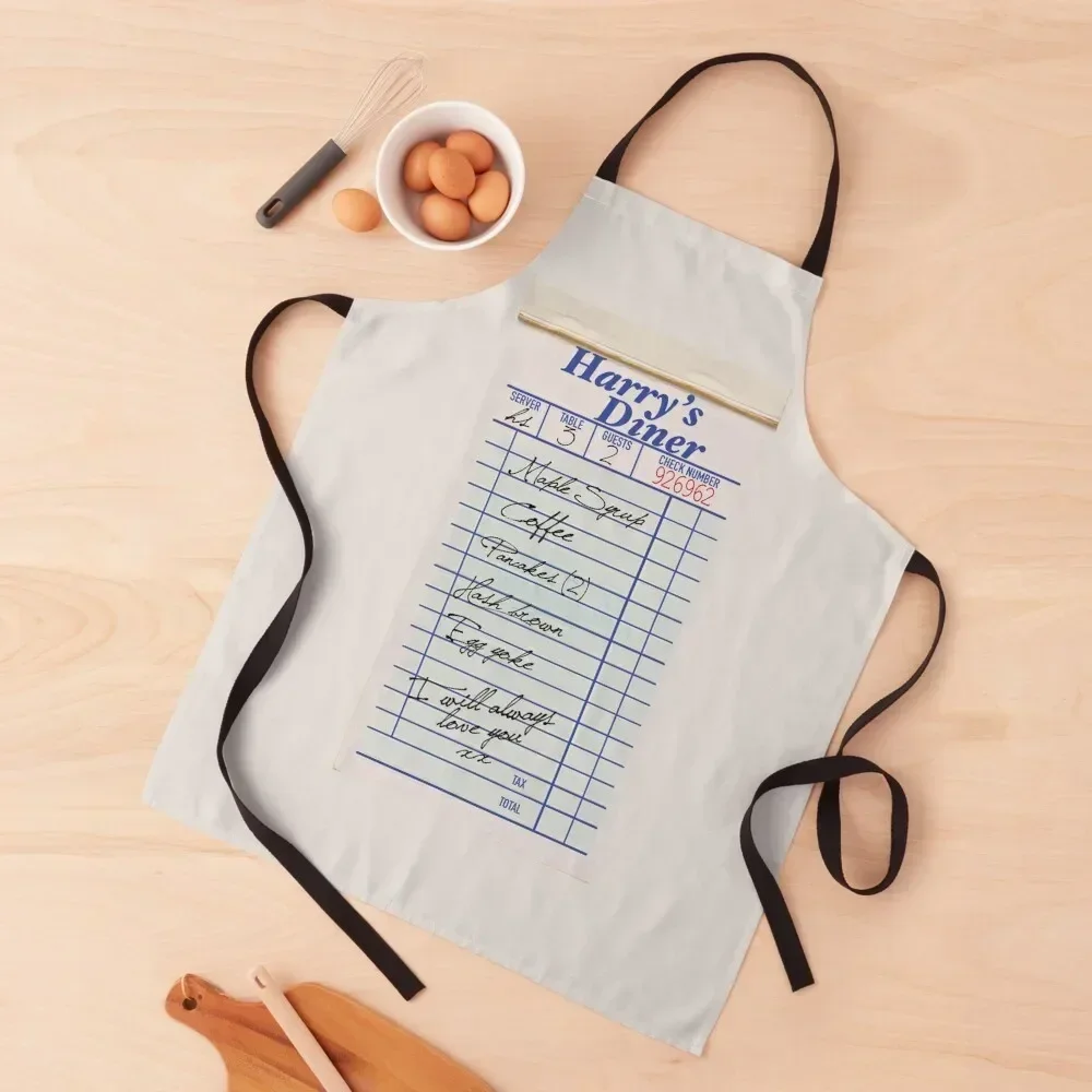 

Harry’s Diner Apron kitchen woman Things For The Home Trim Cloth Apron