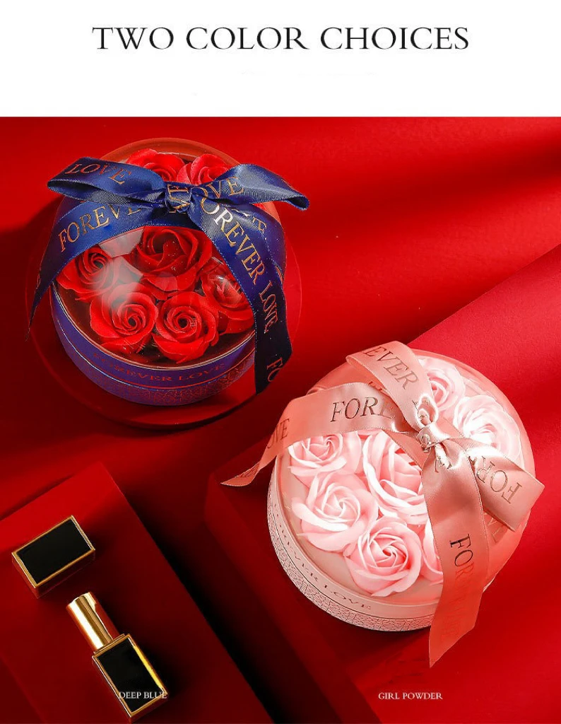 Rose Flower Jewelry Gift Box - Perfect for Girlfriend, Elegant Rose Jewelry Set in Exquisite Gift Box - view 5