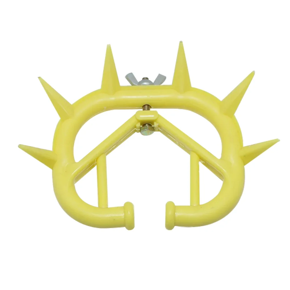Anillos de plástico duraderos para ganado, Weaner de vacas, Kit de parada de ordeño antisucción, Weaner de pantorrillas, anillo para la nariz, productos agrícolas, espinas de vaca, 10 Uds.
