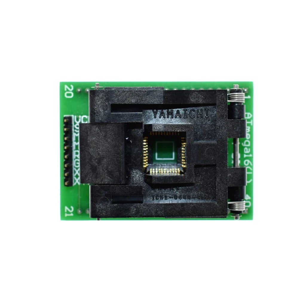 TQFP44 to DIP40 Burning Socket Chip Programmer TQFP44 Adapter Socket Dip40 Qfp44 ATMEGA16