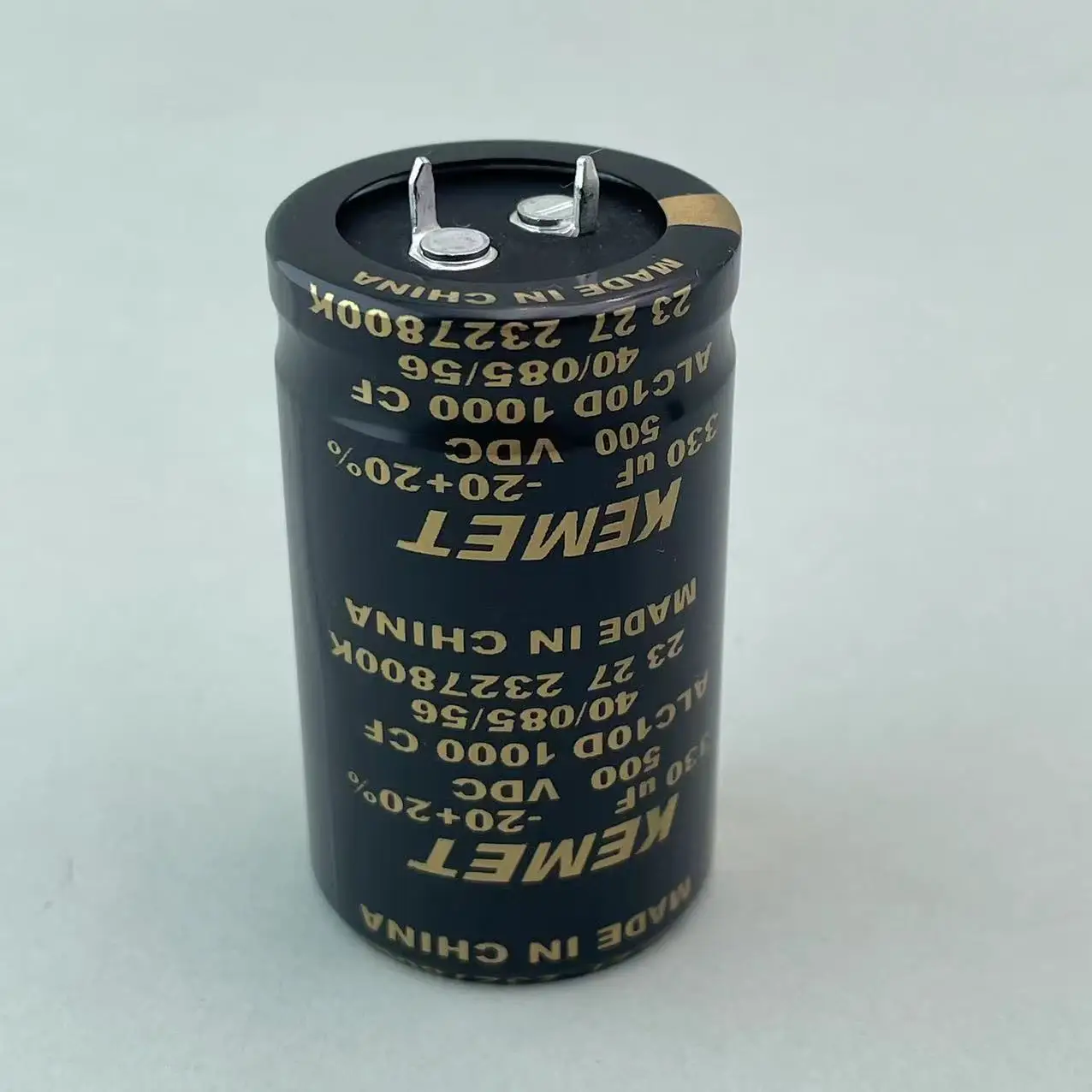 

All original Kemet 500V 330uF electrolytic capacitor, spot original products